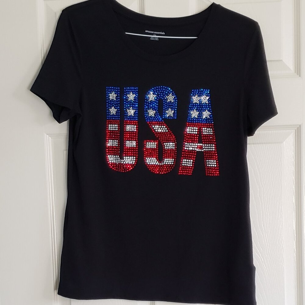 USA Bling T-shirt